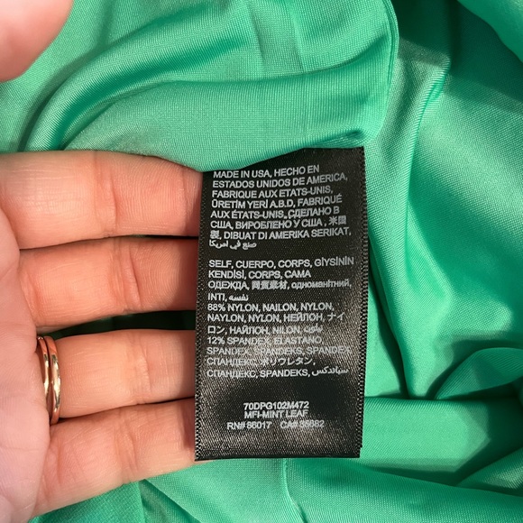 Bebe mint mini dress y2k - Picture 4 of 6